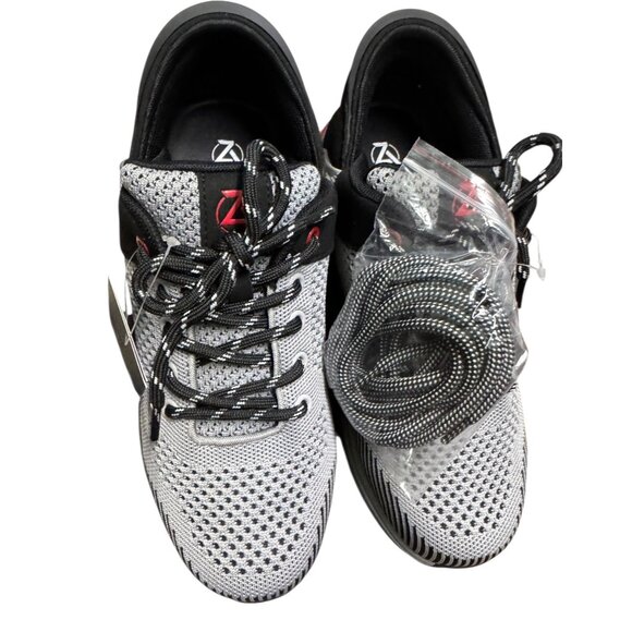 Zeba Steel Onyx Medium Sneakers Grey & Black‎ Mens Size 7.5 - Picture 7 of 15